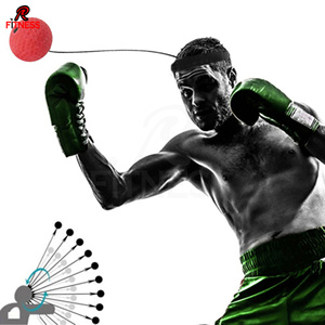RC Fitness Wear – Nouvelle balle de réflexe en cuir personnalisée pour entraînement de vitesse et de réaction MMA, à porter sur la tête pour la boxe et l'agilité - Product Image 6