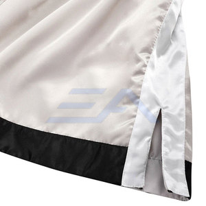 Pantalones Cortos de Boxeo de Moda al por Mayor, Ropa de Entrenamiento de Combate, Transpirable, de Secado Rápido, Satén/Poliéster, Servicio OEM - Product Image 5