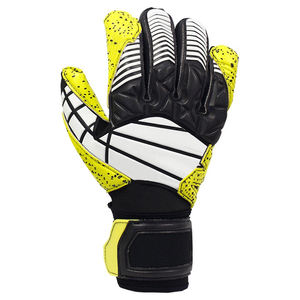 Guantes de Portero de Fútbol de Cuero de Primera Calidad, Diseño Transpirable y Antideslizante, Colores y Logotipo Personalizables - Product Image 5