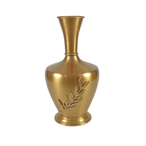 Hecho a mano con florero de hierro dorado soporte de suelo para decoración del hogar y decoración de la habitación diseño elegante con soporte de Metal duradero - Product Image 5