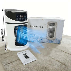 Ventilador Portátil 4 en 1 con Luz LED, Nebulizador y 3 Velocidades, Mini Ventilador USB de Mano, Humidificador, con Una a Tres Velocidades de Viento - Product Image 3