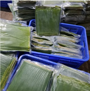 Hojas de hojas de plátano congeladas naturales de Vietnam Envoltura de alimentos de primera calidad para cocinar y exportar distribución - Product Image 5
