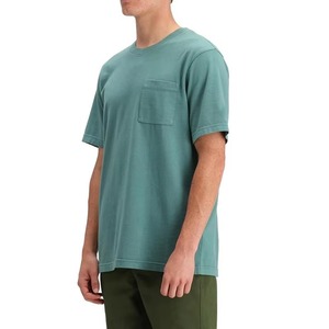 Camiseta de Manga Corta para Hombre, Informal, para Estar en Casa, con Bolsillo en el Pecho, Logotipo Personalizado, Clásica, Sencilla y Cómoda, de 180 g/m² - Product Image 2