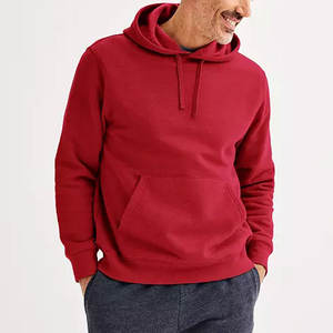 Pull à capuche pour hommes Plaid manches longues cordon de serrage Hipster décontracté sweat à capuche pour hommes Heavyweight Fleece Hoodies - Product Image 2