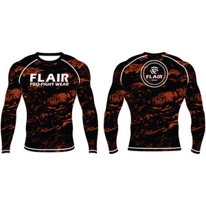 Personnalisé Durable Nylon BJJ Rash Guard Longue Protection UV Anti-UV Compression Chemise Respirant et Confortable - Product Image 6