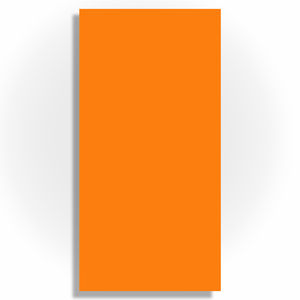 Panel HPL de color naranja oscuro para fines decorativos, de color naranja - Product Image 2
