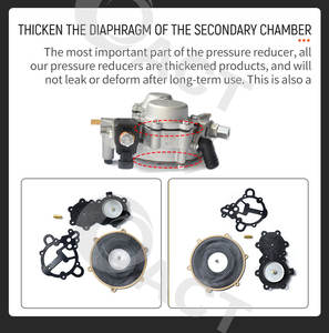 Reductor <span class=keywords><strong>de</strong></span> Presión ACT CNG <span class=keywords><strong>LOVATO</strong></span> (F-GAZ) para Motor <span class=keywords><strong>de</strong></span> Automóvil a GNC, Regulador <span class=keywords><strong>de</strong></span> Gas - Product Image 5