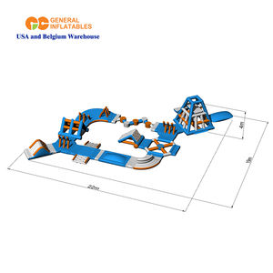 Équipement de parc aquatique flottant gonflable, parc aquatique flottant gonflable d'été - Product Image 4