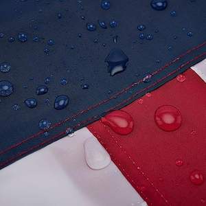 Bandera de Betsy Ross de 2x3 pies, bordada con 13 estrellas, de poliéster impermeable, para el 250 aniversario, bandera resistente para exteriores. - Product Image 3