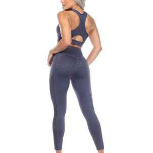 Ensemble de yoga respirant pour femmes fabriqué en polyester spandex ensemble de yoga pour femmes ensemble de yoga pour femmes de qualité supérieure - Product Image 2