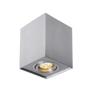 Plafoniera quadrata Chloe in nichel, GU10 96x96mm. (Spectrum SLIP004004) - Product Image 3