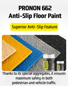 BARS 662 Pintura antideslizante para escaleras y suelos con textura-Revestimiento antideslizante de resina termoplástica para hormigón y metal 10kg - Product Image 2