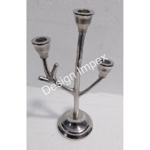 Aluminum Creative Simple Design <b>Candlestick</b> <b>Holder</b> at Low Discount Factory Lowest Prices Super Nice Style Antler Candle <b>Holder</b> - Product Image 3
