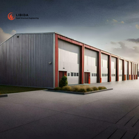 Système de stockage frigorifique modulaire, entrepôt préfabriqué robuste, chambre froide fiable, structure en acier pour entrepôt