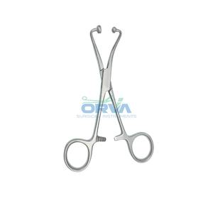 Pince à serviette Backhaus 14 cm en acier inoxydable certifiée CE, équipement médical de haute qualité, instrument chirurgical de classe I - Product Image 1