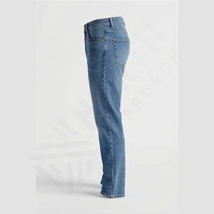 Nouveau jean en denim pour homme élégant avec fermeture boutonnée et zippée, vente en gros, prix bas, qualité supérieure, pantalon avec poches - Product Image 3