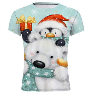 Custom Logo <b>Christmas</b> Tshirts Sublimation Print Winter <b>Christmas</b> Tshirts High Quality <b>Men's</b> <b>T</b> <b>Shirt</b> <b>Christmas</b> Tshirts - Product Image 4
