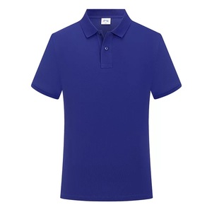 Camisa de Golf para Hombre, 100% Algodón, Antiarrugas, con Logotipo Personalizado, Color Personalizado, Manga Corta, Decoración con Botones, Tinte Liso - Product Image 3