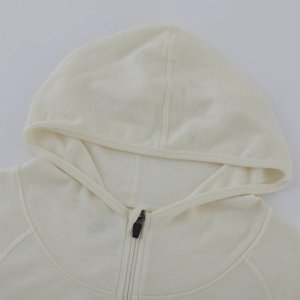 Sweat à capuche pour femme couleur unie 100% coton impression personnalisée High Street sweat à capuche pour femme - Product Image 3