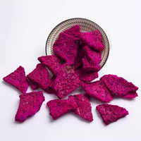 Drakenvrucht gevriesdroogd (FD) siroopgeconserveerd in bulk, knapperige fruitsnack met natuurlijke zoetheid uit Vietnam