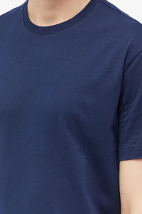 Camisetas de alta calidad Venta caliente transpirable nuevo diseño Color sólido tela cómoda 100% algodón y ropa casual para todos los días - Product Image 4