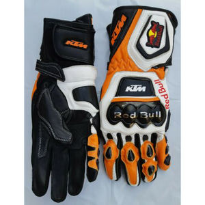 Gants en cuir pour moto Gants de moto Motocross Équipement de protection Gants de course de vitesse avec logo personnalisé - Product Image 5