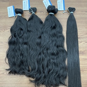 Producto superior a la venta Trama ondulada natural 100 gramos por paquete Máquina Trama doble 100% Cabello humano vietnamita crudo precio al por mayor - Product Image 6