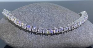 สร้อยข้อมือเทนนิส Moissanite VVS1-ของขวัญที่ดีสำหรับเธอ - Product Image 3