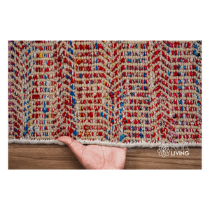 Alfombra de lana tejida a mano para sala de estar, alfombra de suelo elegante, Alfombra de lana suave hecha a mano, decoración del hogar, disponible en tamaños personalizados - Product Image 2