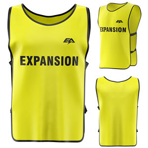 Custom Logo Printing Breathable Stretchable 100% Fabric Soccer Training Bib Sportswear Customized for Adults - Product Image 1
