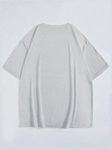 เสื้อยืดผ้าฝ้าย100% สำหรับผู้ชายและผู้หญิงเสื้อยืดระบายอากาศได้ดีเป็นมิตรต่อสิ่งแวดล้อมสไตล์วินเทจ - Product Image 6