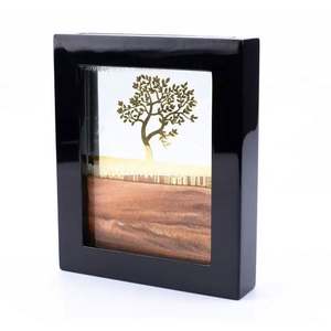 7 "immagine in movimento di arte della sabbia vetro quadrato 3D Deep <span class=keywords><strong>Sea</strong></span> Sandscape in Motion Display che scorre cornice di sabbia - Product Image 4