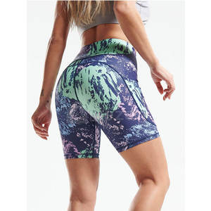 Short de fitness pour femme à lavage rapide Short de fitness pour femme d'entretien facile pour un style de vie occupé En stock - Product Image 5