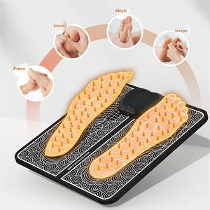 Heimgebrauch Tragbares elektrisches Massage gerät EMS Fuß massage gerät Matten polster, EMS Fuß massage gerät - Product Image 6