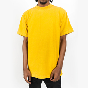 Chemise en coton surdimensionnée tendance streetwear pour hommes, tissu lourd 240 g/m², épaules tombantes, style urbain - Product Image 2