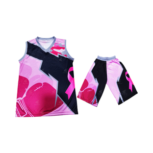 ชุดบาสเก็ตบอลใส่เล่นกีฬาระบายอากาศได้ดีสวมใส่สบายพร้อมชุดเครื่องแบบยอดนิยม - Product Image 1