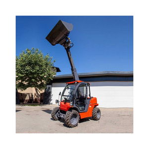 Minicargadora Diesel ERT1500 con Tracción en las Cuatro Ruedas, Mini Manipulador Telescópico, Motor Caterpillar, Carga Nominal de 6 Toneladas, Garantía de Calidad - Product Image 4