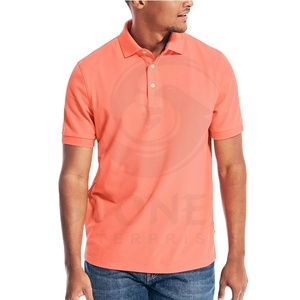 Hombres Unisex Oem logotipo personalizado impreso polos sólido publicidad solapa camiseta en blanco liso personalizado Polo camisetas - Product Image 2