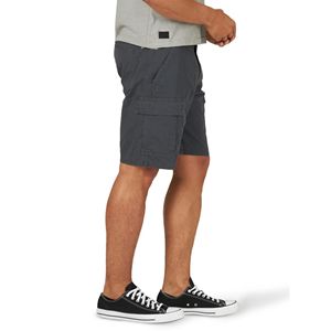 <b>Men's</b> High Street Loose-Fit Cargo <b>Shorts</b> Solid 6XL Multiple Utility Pockets Breathable Quick Dry <b>Elastic</b> <b>Waistband</b> Customizable - Product Image 4