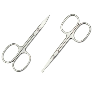 Non Serrated High Quality Stainless Steel Straight Blade Foldable Right-<b>Handed</b> <b>Nail</b> Scissors Premium Beauty Tool for Manicure - Product Image 5
