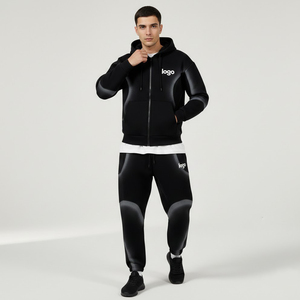 Premium Quality Customized Sun Fade Screen Printing Tracksuit For Casual & Sportswear High Quality Fabric Tracksuit For Unisex - Product Image 6