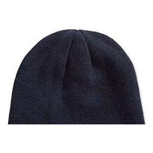 Berretto Reversibile da Uomo Alfani Blu Navy in Morbido Cotone, Cappello Invernale con Motivo a Fiocchi, Taglia Regolare, Altamente Traspirante, Personalizzabile per l'Autunno - Product Image 2