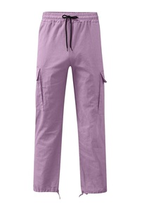 New Arrival Men's Casual <b>Cargo</b> <b>Pants</b> Custom Autumn Japan Style High Waist Loose Fit Lightweight <b>Oversize</b> Trousers Straight - Product Image 2