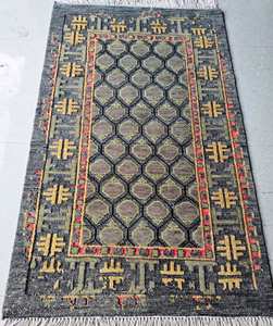 Alfombras de algodón y lana de alta calidad, nudos persas antiguos, juegos de alfombras tejidas a mano multicolores para sala de estar, tamaños de x 14 - Product Image 1