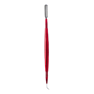 Herramienta 2 en 1 para Lifting de Pestañas de Marca Privada, Peine Separador de Pestañas y Cejas de Acero Inoxidable Reutilizable Rosa para Tinte y Lifting DIY en Casa - Product Image 1