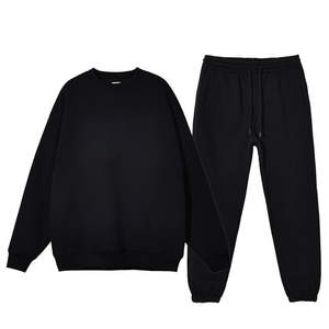 baggy pants sweatsuits sweatpants Men Tracksuits Sweatsuits Fleece Jogging Jogger Pants Sweatpants and <b>Hoodie</b> Set - Product Image 4