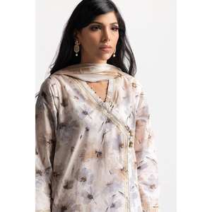 IUSTKSD-47 Traje de Jardín de 3 Piezas con Estampado y Decoración de Botones - Product Image 1