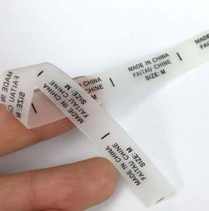 Etiqueta de contenido de ropa con impresión offset personalizada de alta calidad Material de reciclaje Etiqueta de lavado de cuidado de diseño moderno Econ Friendly - Product Image 3