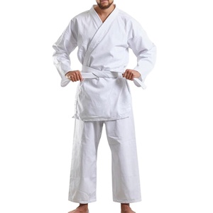 Uniforme de Karate de Alta Calidad al por Mayor, Traje de Artes Marciales de Algodón, Tela Twill, Uniforme de Karate Gi para Entrenamiento - Product Image 1