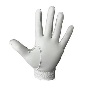 Gants de golf pour enfants à logo en caoutchouc personnalisé, paume souple en cuir Cabretta, fermeture auto-agrippante – Vente chaude - Product Image 6